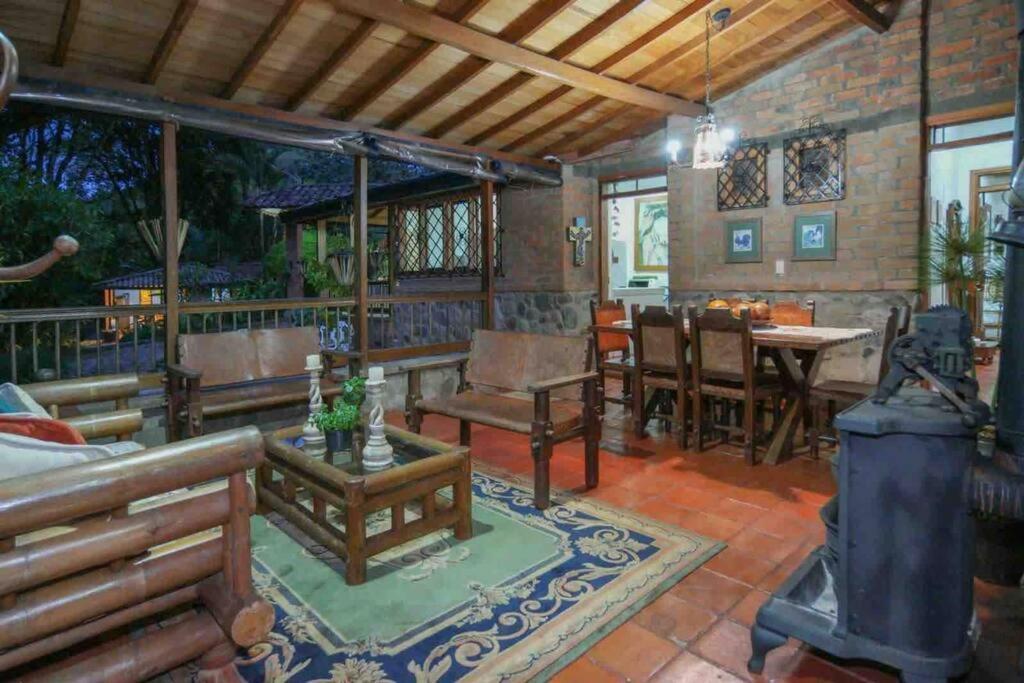 Finca Punta De Piedra Salento, Quindio Villa Exterior foto