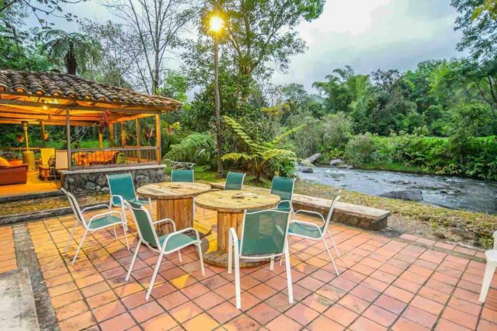Finca Punta De Piedra Salento, Quindio Villa Exterior foto