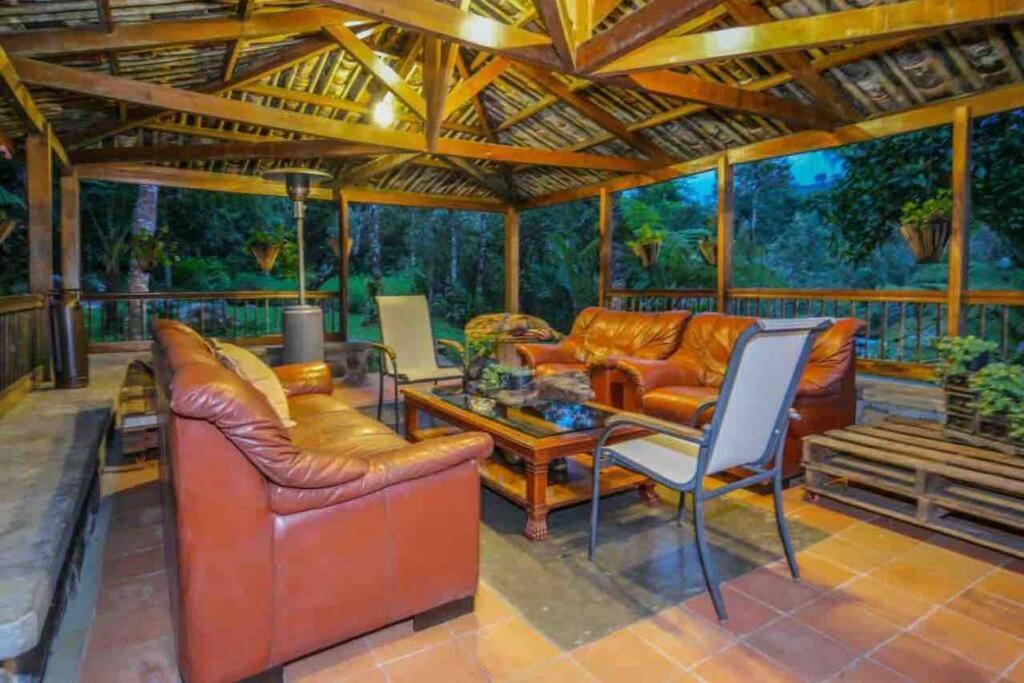 Finca Punta De Piedra Salento, Quindio Villa Exterior foto
