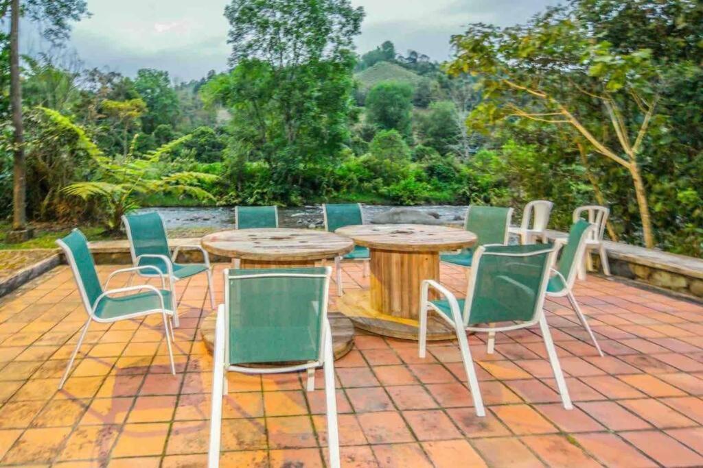 Finca Punta De Piedra Salento, Quindio Villa Exterior foto
