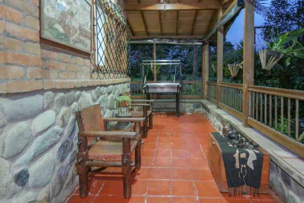 Finca Punta De Piedra Salento, Quindio Villa Exterior foto